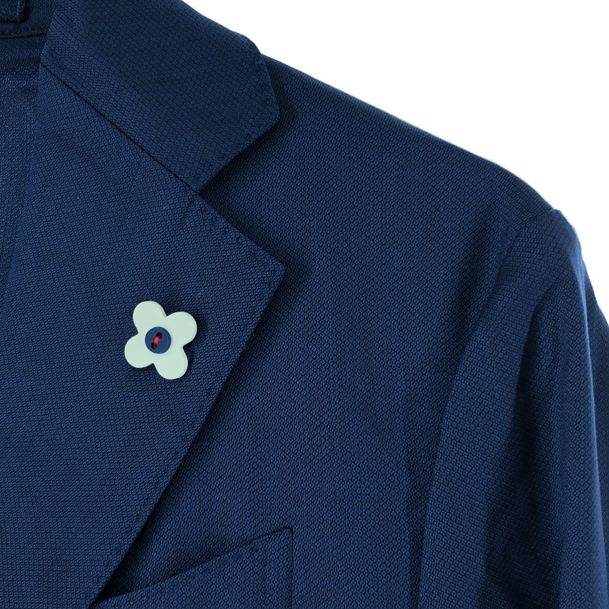 【ラルディーニ】テーラードジャケット　ブートニエール XXSサイズ　ネイビー 楽天市場】ラルディーニ LARDINI ジャケット メンズ 2Bジャケット 紺