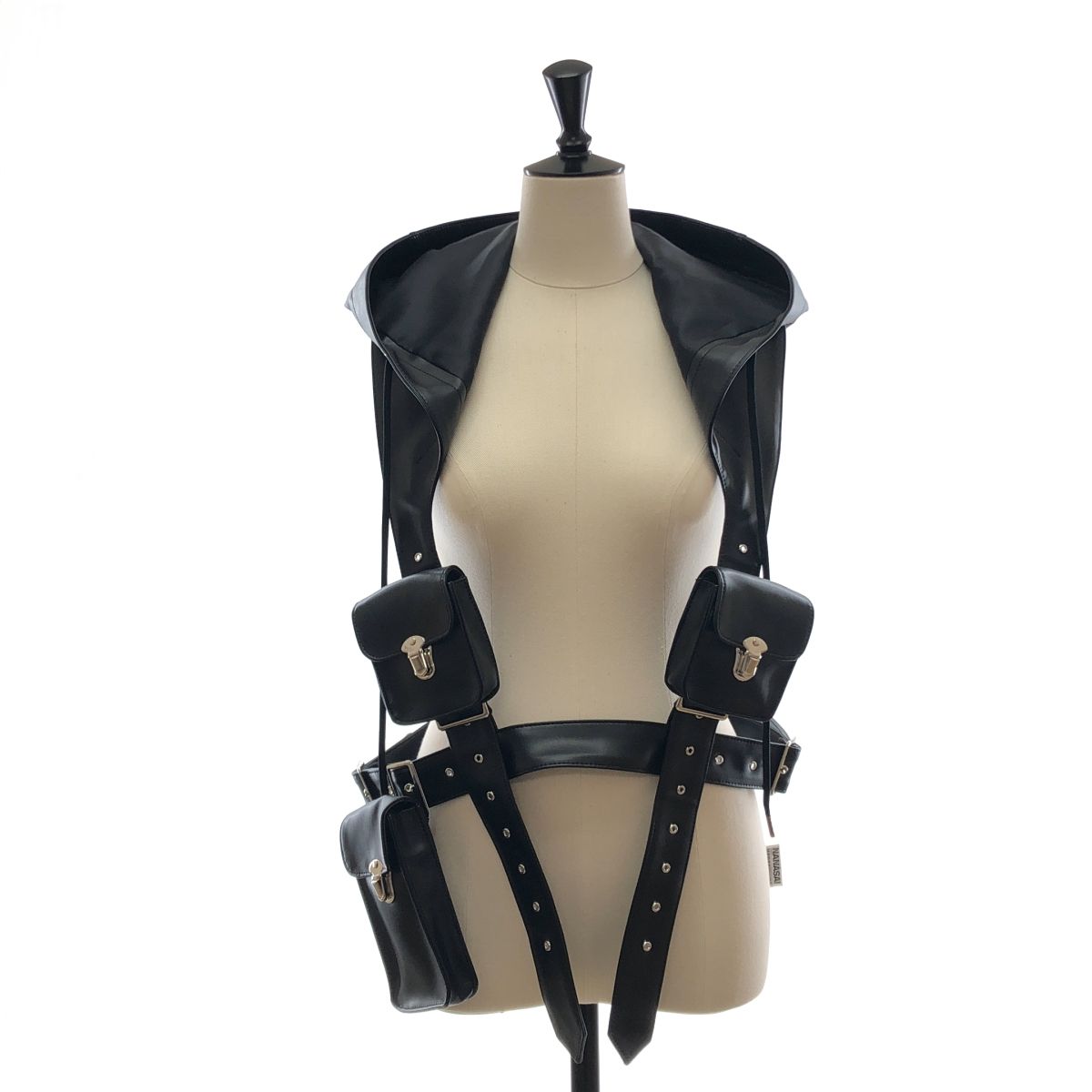 【美品】  noir kei ninomiya / ノワールケイニノミヤ | 2025SS | ハーネス ベスト | M | ブラック | レディース noir kei ninomiya / ノワールケイニノミヤ ハーネス ベスト : KLD