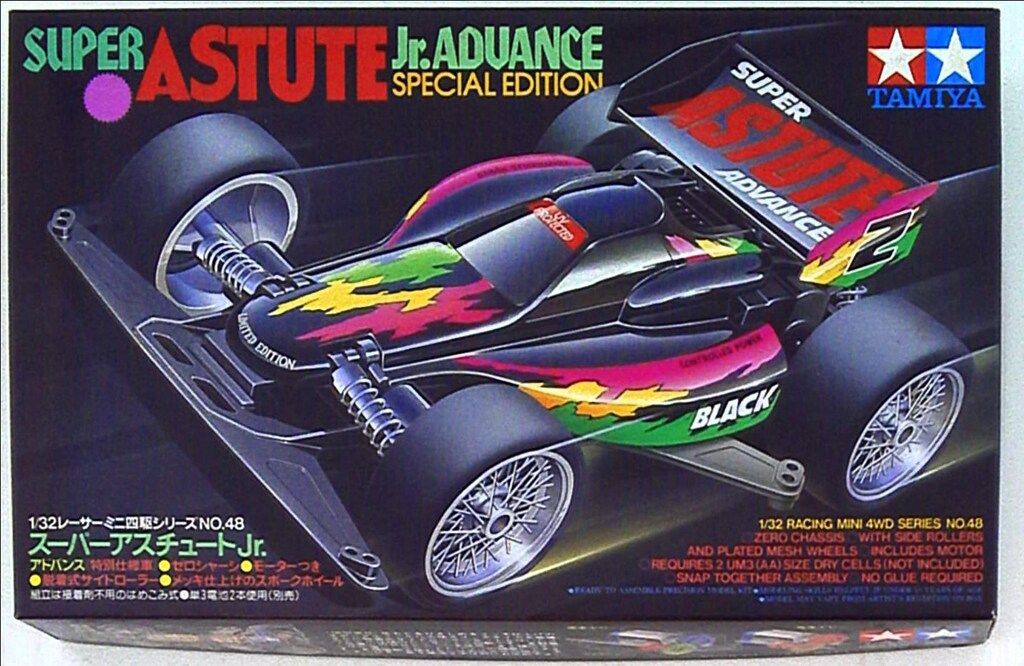 タミヤ レーサーミニ四駆 スーパーアスチュートJr.アドバンス - メルカリ