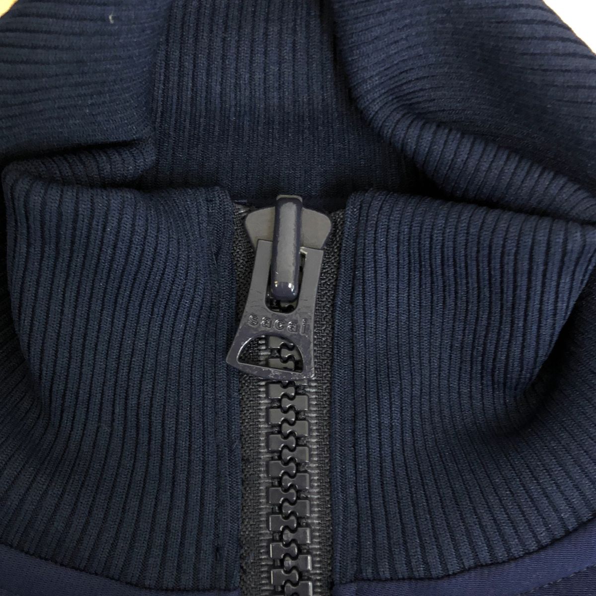 美品】 sacai / サカイ | 2022AW | Technical Jersey Zip Up Blouson 