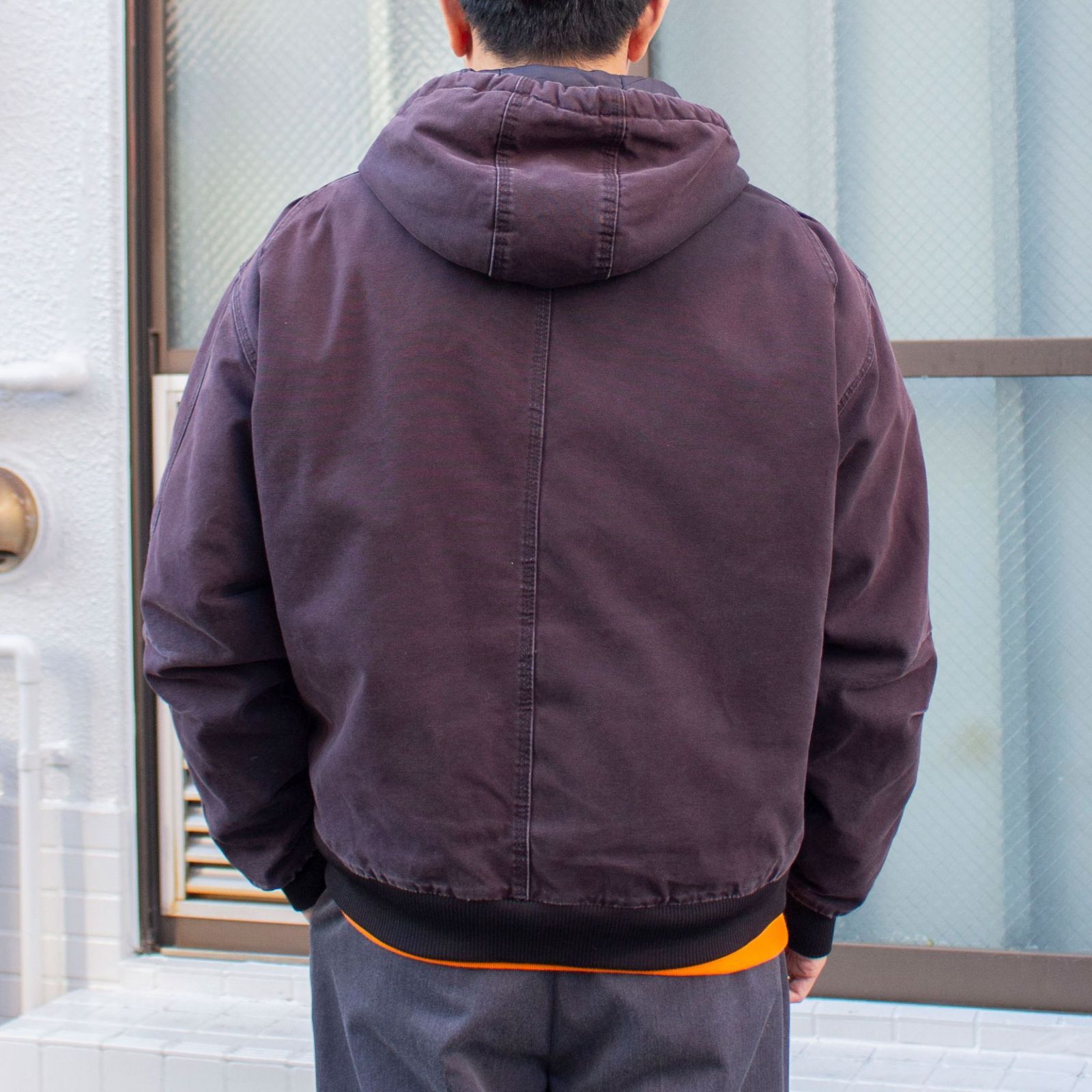 C.E.Schmidt Workwear 00's Duck Hooded Jacket【M】 メンズ 古着