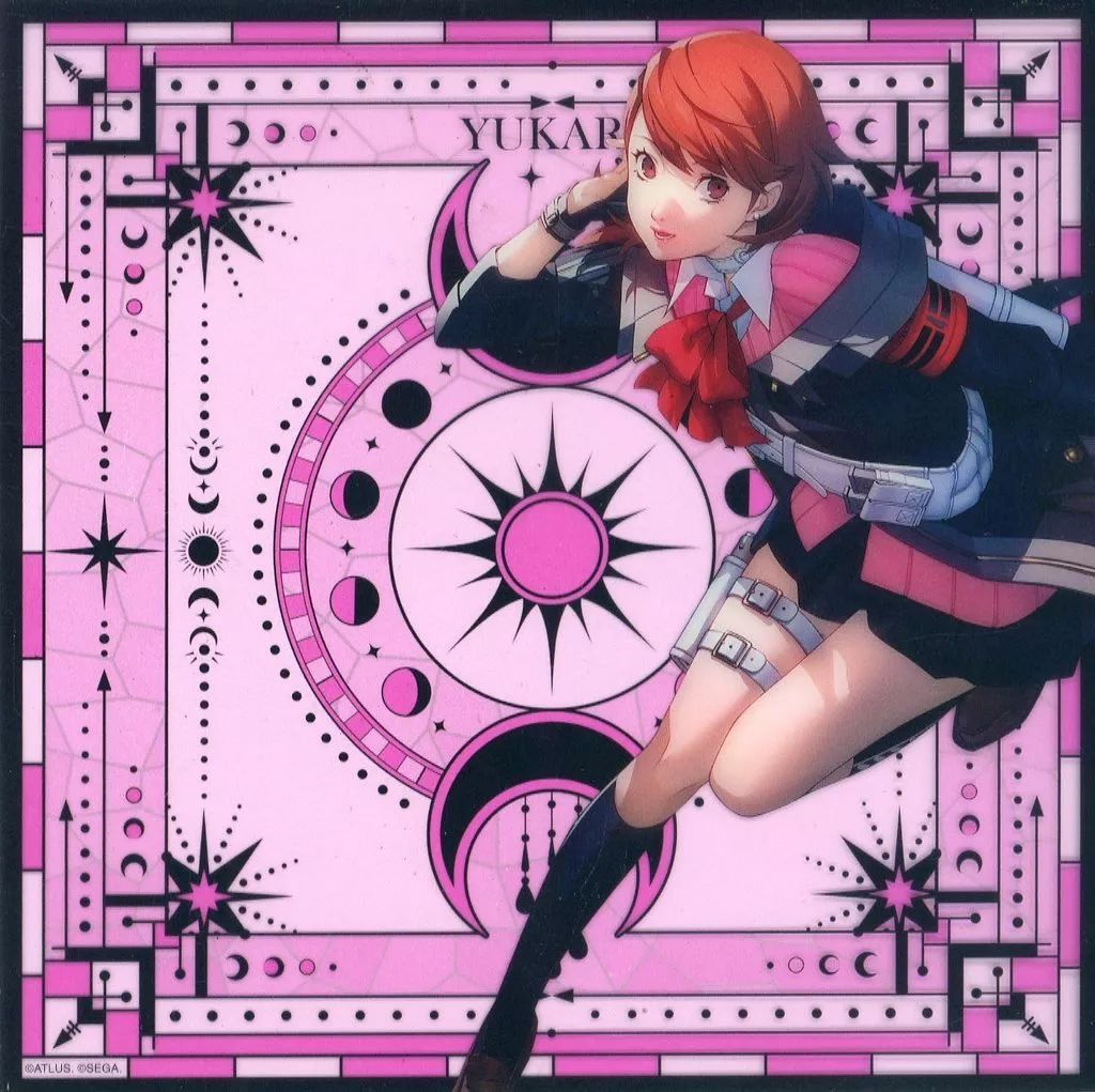 中古】紙製品 岳羽ゆかり クリアミニ色紙 「グッスマくじオンライン