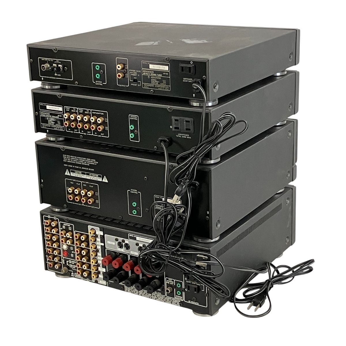 KENWOOD KA-07 KT-05 KX-W07 GE-05 システムコンポ ケンウッド 音響