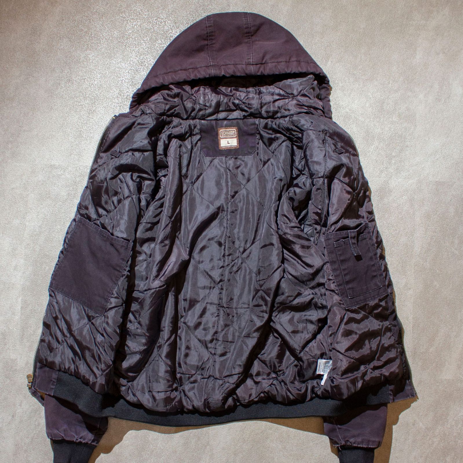 C.E.Schmidt Workwear 00's Duck Hooded Jacket【M】 メンズ 古着