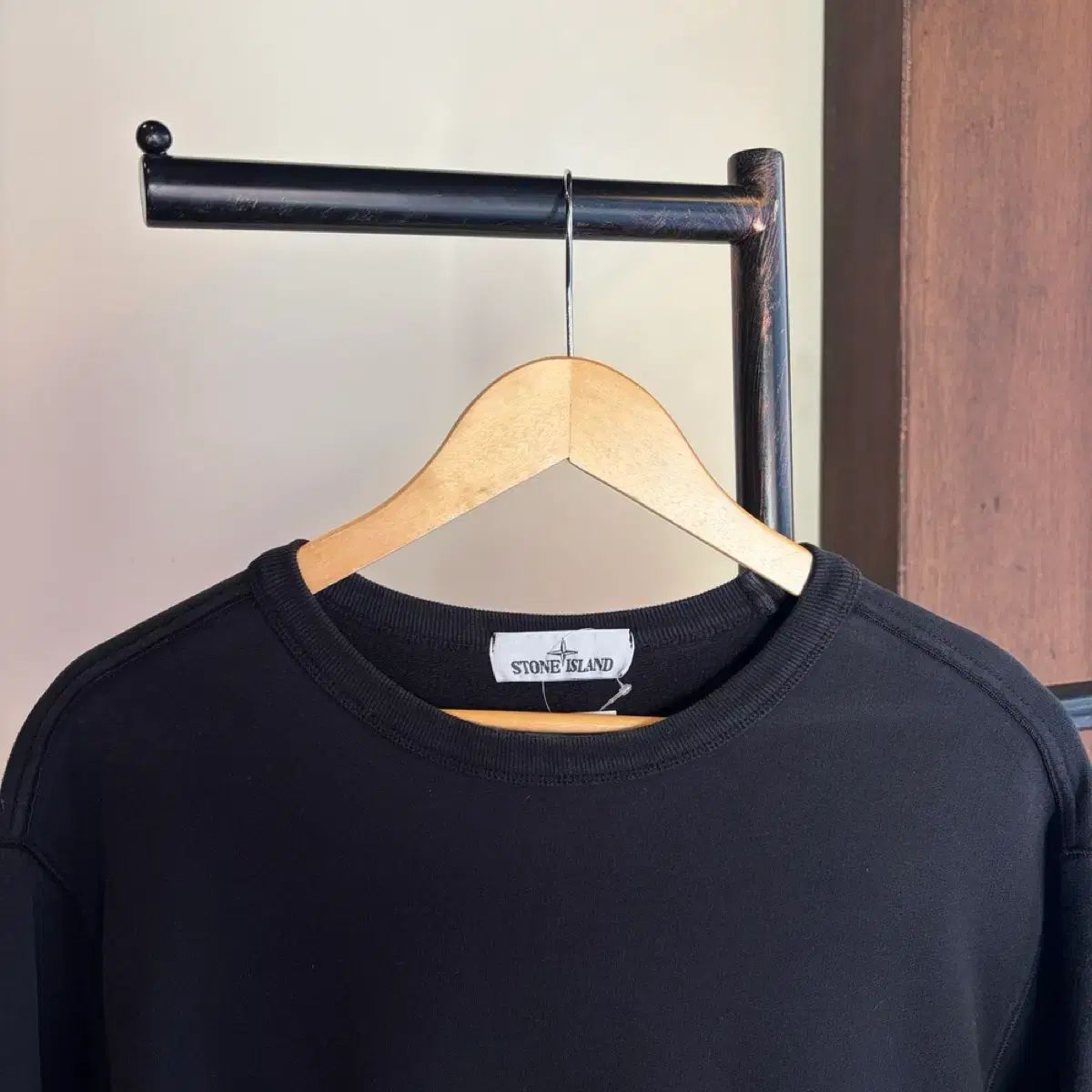 15771 - STONE ISLAND ストーンアイランド ブラック ワッペン 