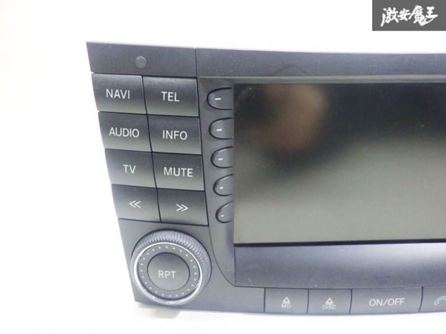 ストア出品】メルセデスベンツ純正 W211 Eクラス ナビ カーナビ