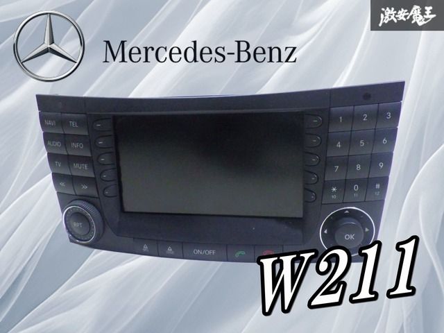 ストア出品】メルセデスベンツ純正 W211 Eクラス ナビ カーナビ
