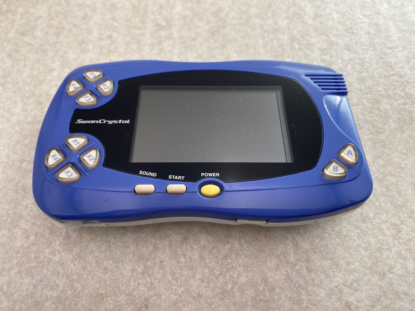 スワンクリスタル 本体 ブルーバイオレット ジャンク ワンダースワン