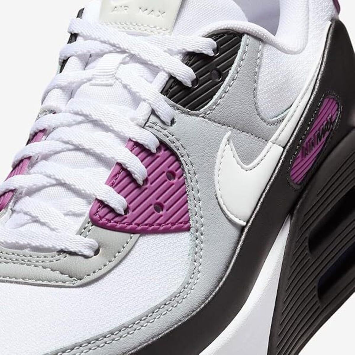 ナイキ エア マックス 90 LV 8 W AIR MAX ホワイト サミットホワイト ピュアプラチナム メタリックシルバー FD 4328 109 24 0 cm 炭 グリル網
