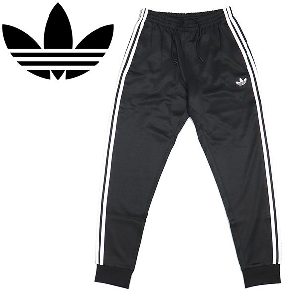 adidas アディダス VU 102 KE 3517 SST TRACK PANTS トラックパンツ ジャージ ブラック AD 345 S