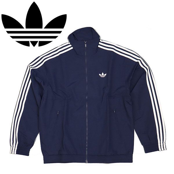 adidas アディダス WU 458 KE 1365 WOVEN TRACK TOP ファイヤーバード トラックトップ AD 346 ナイトインディゴ S