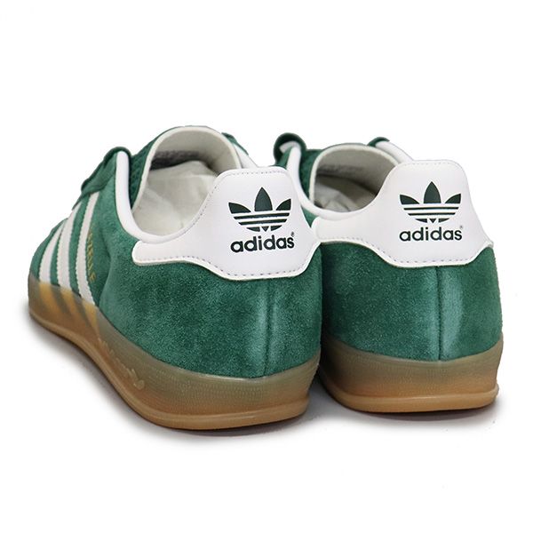  adidas アディダス JI 2062 GAZELLE INDOOR スニーカー カレッジグリーン|フットウェアホワイト|ガム AD 355 29.0 cm その他 靴
