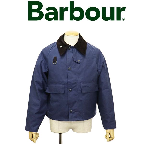 BARBOUR バブアー バブワー MWX 1212 SPEY WAX スペイ ワックスジャケット WASHED COBALT 081 LBLU BBR 057 XS