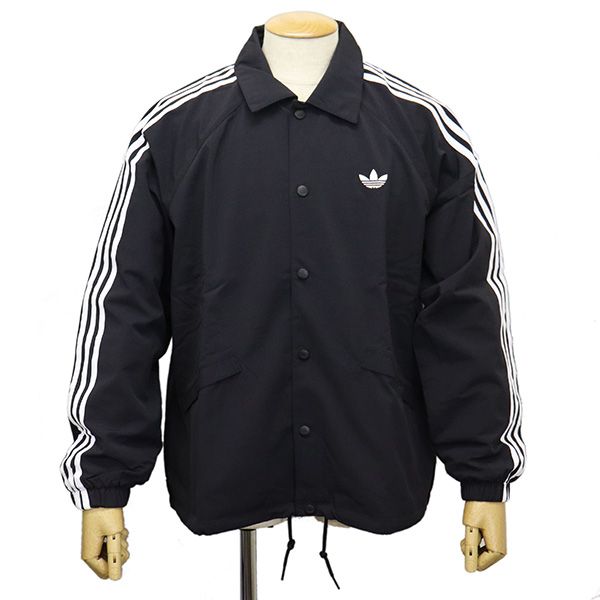 adidas アディダス ZG 695 KE 3598 3-STRIPES COACH JACKET コーチジャケット ブラック AD 349 L