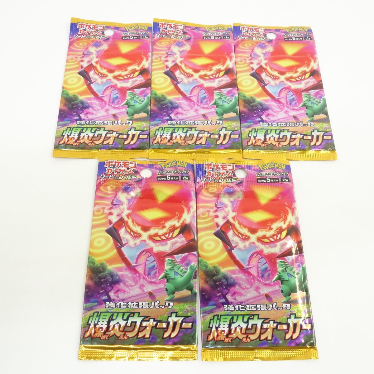 未開封】ポケモンカードゲーム ソード＆シールド 強化拡張パック 爆炎