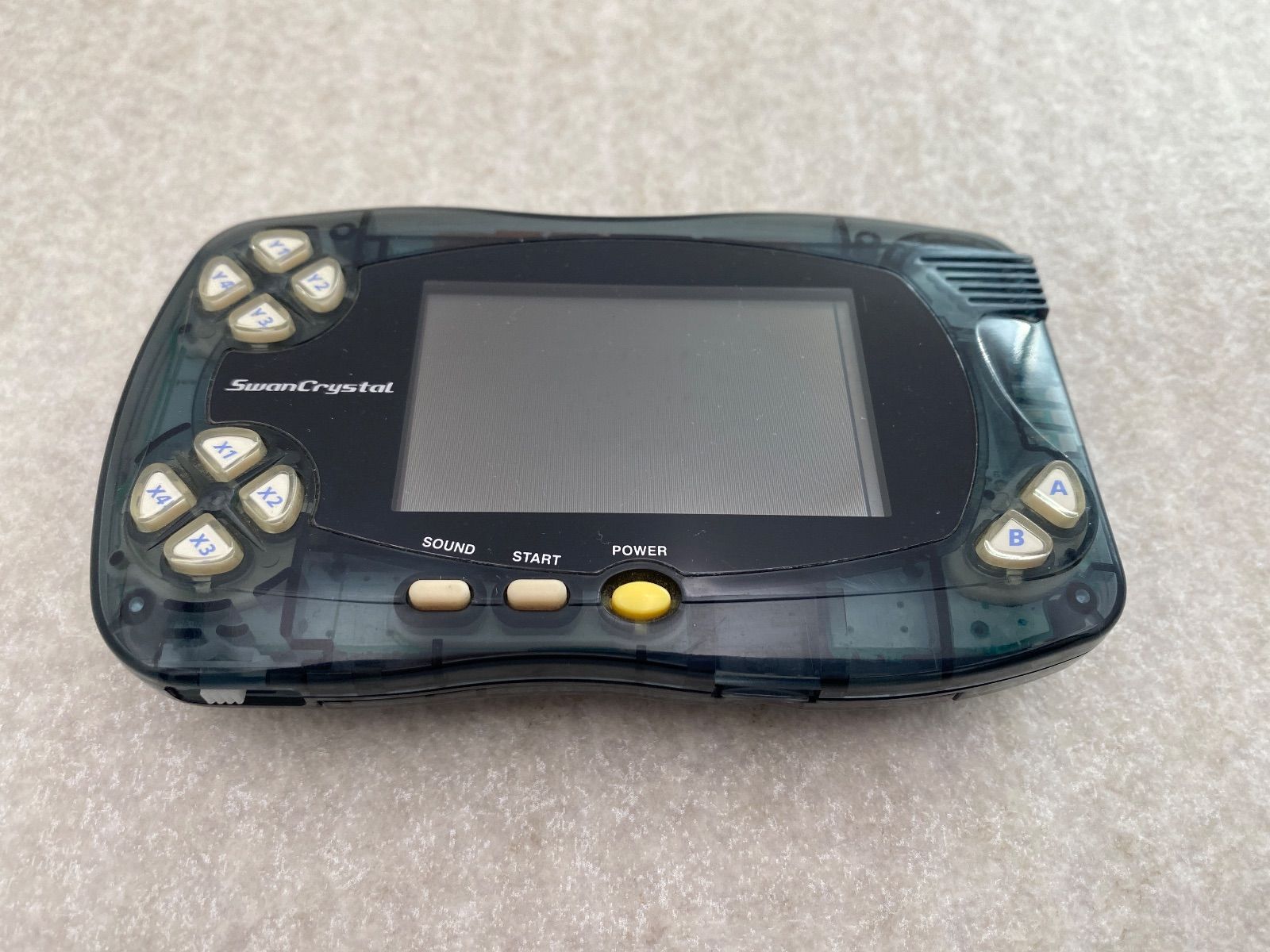 スワンクリスタル 本体 クリアブラック ワンダースワン