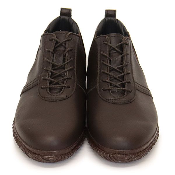 SPINGLE スピングル SP-6155 フェザータッチレザー サイドゴアスニーカー 日本製 16 Brown SP 053 LL-27.5 cm