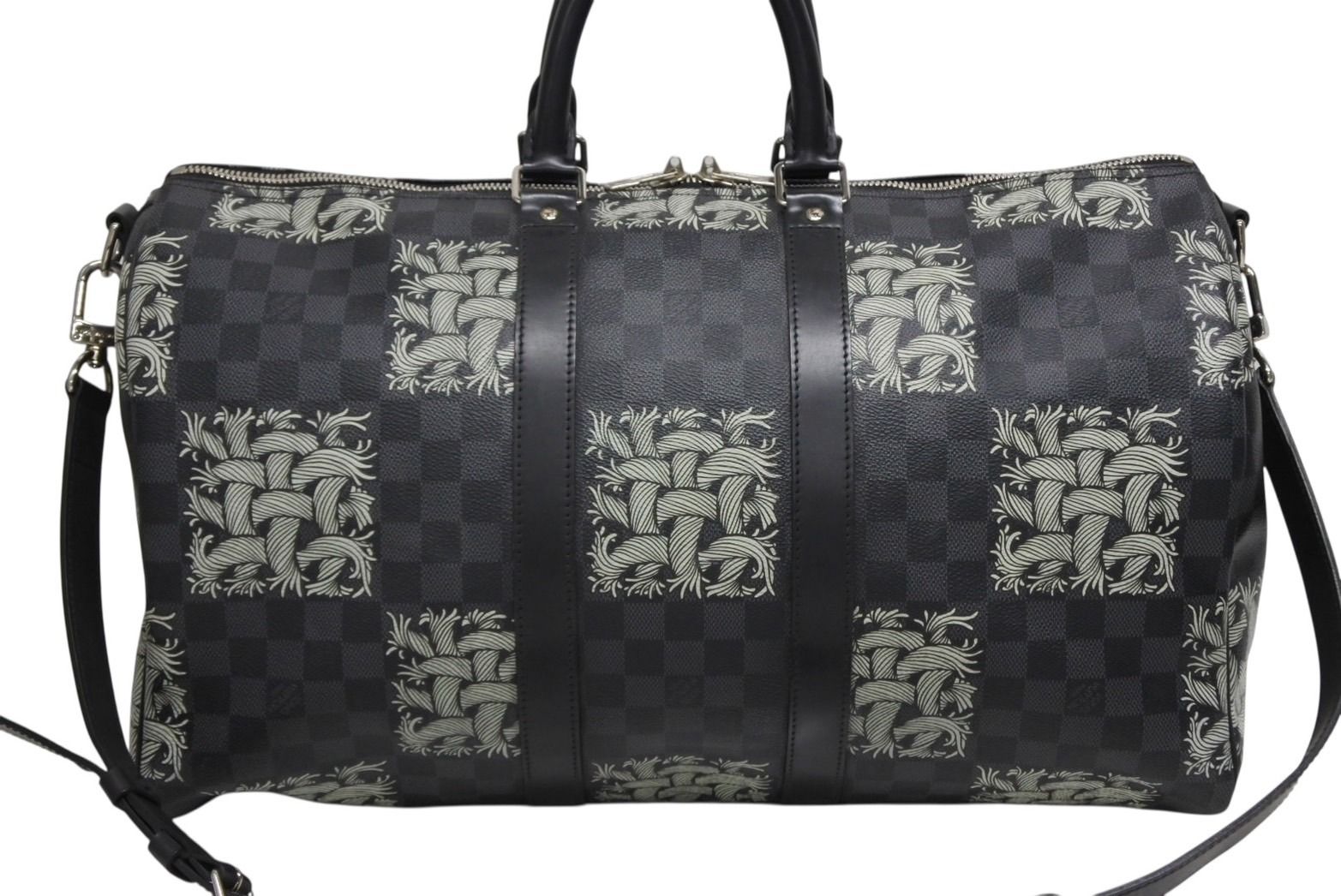 【超美品】ルイヴィトン　キーポル バンドリエール45 LOUIS VUITTON ルイヴィトン キーポル バンドリエール45 ボストン
