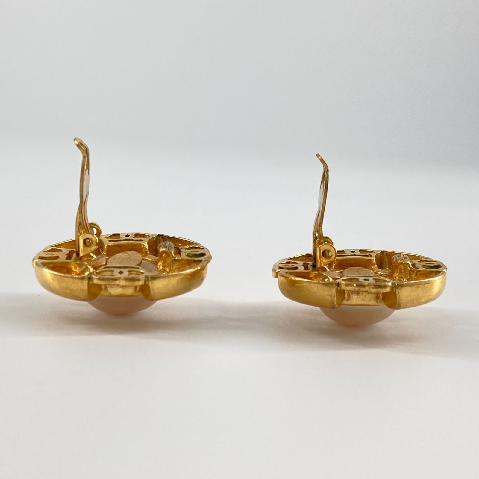 CHANEL（シャネル）ココマーク フェイクパール イヤリング