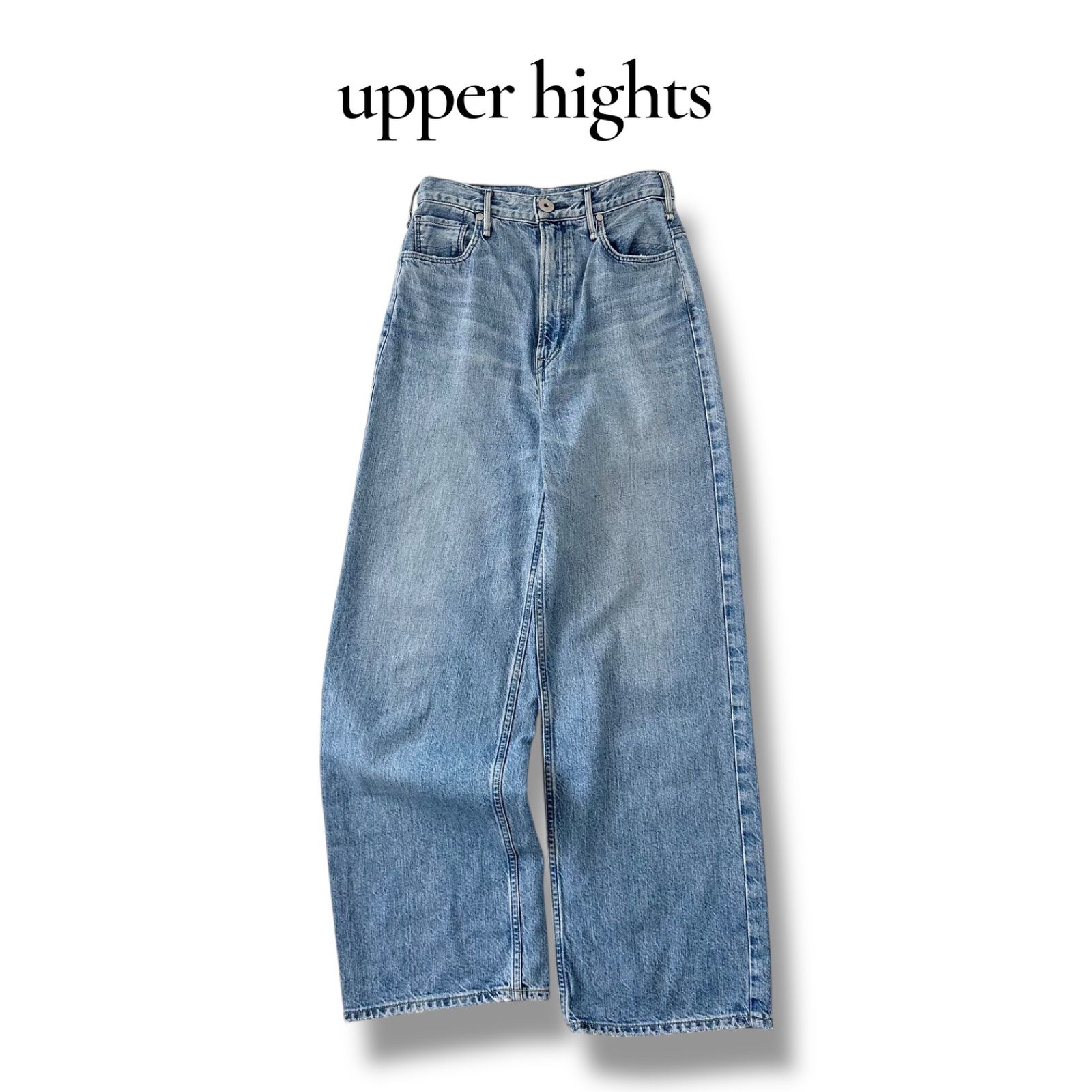 アッパーハイツ upper hights THE NIECE デニムパンツ FLOW 23 S 日本製 ✨美品✨ 6J030