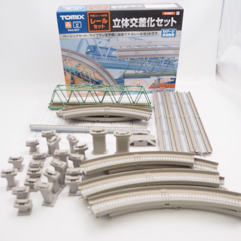 美品 TOMIX トミックス 91027 立体交差化セット レールセット Nゲージ パターンC HM848 レールセット立体交差化セット(レールパターンC)｜製品情報｜製品検索
