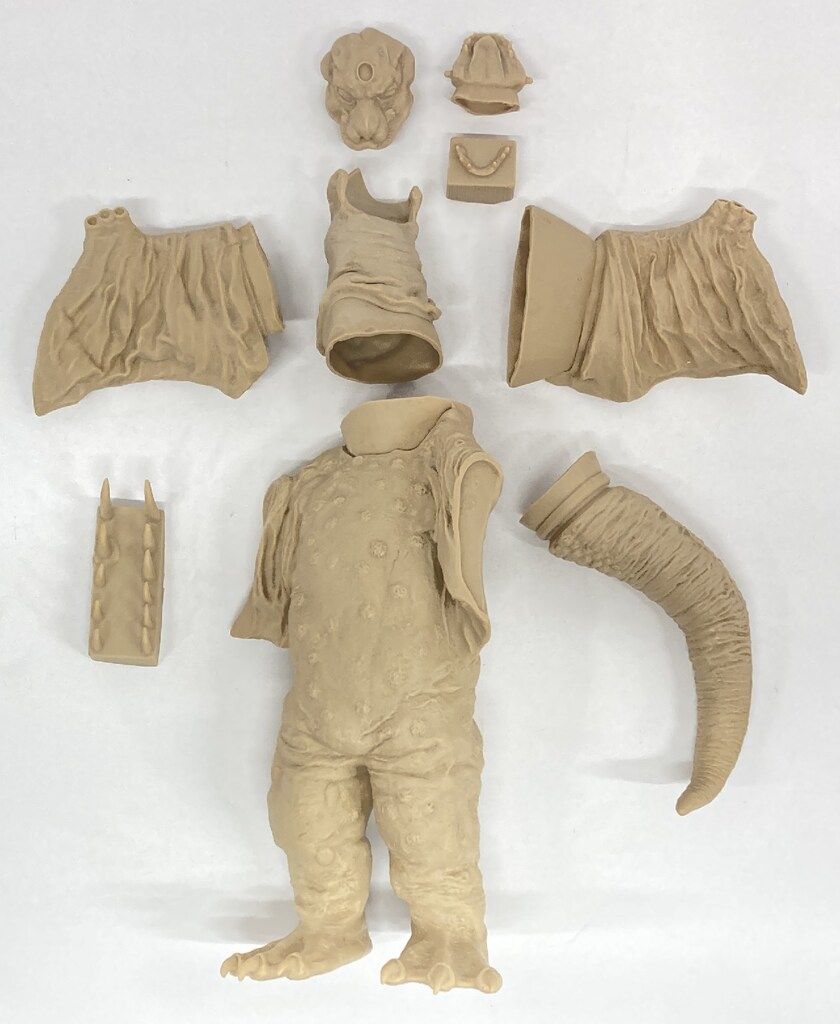 ビリケン商会 リアルモデルキット 冷凍怪獣ペギラ/未塗装 - メルカリ