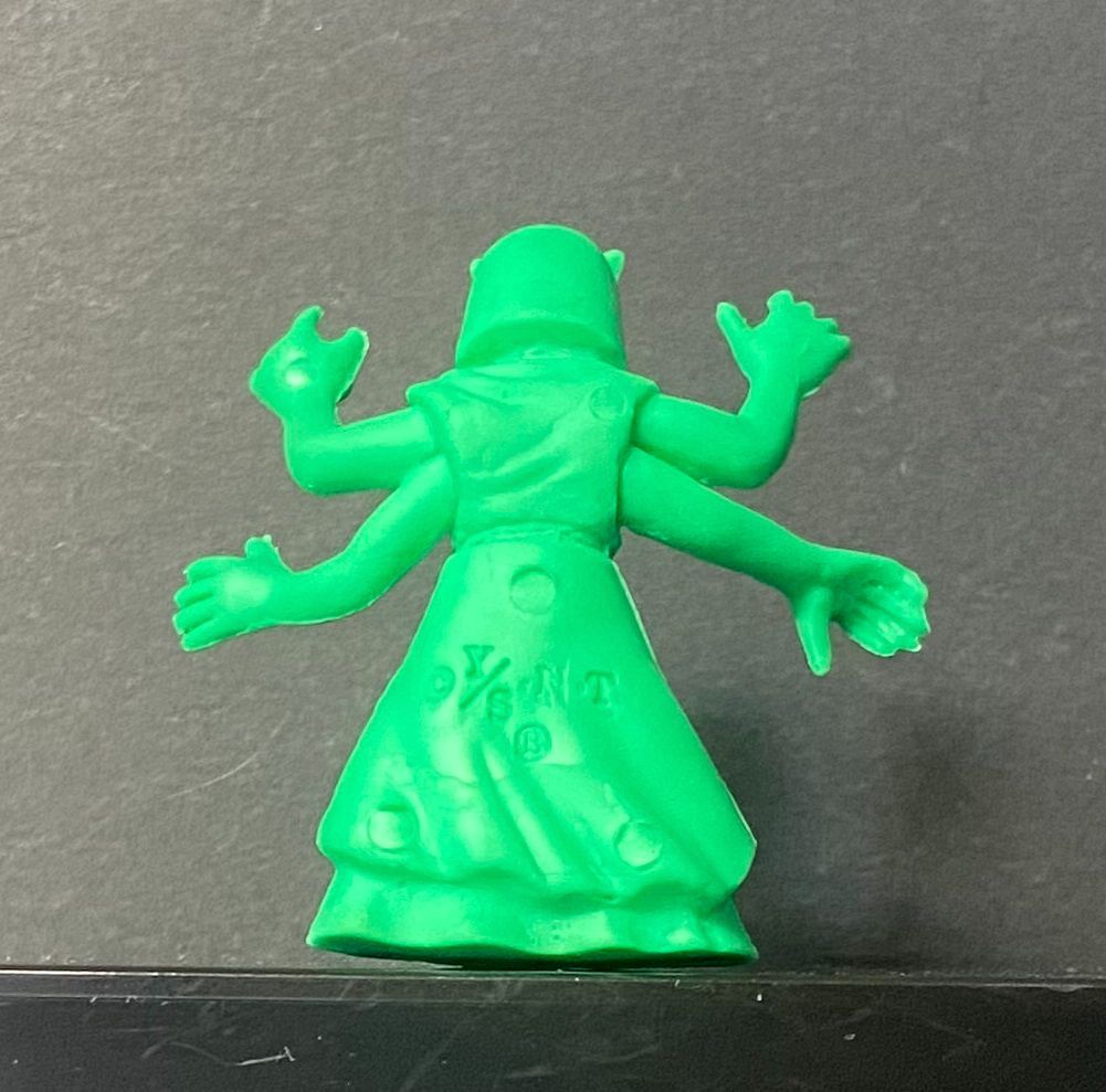 キン消し パート25 モンゴルマンD 緑 キン肉マン消しゴム フィギュア