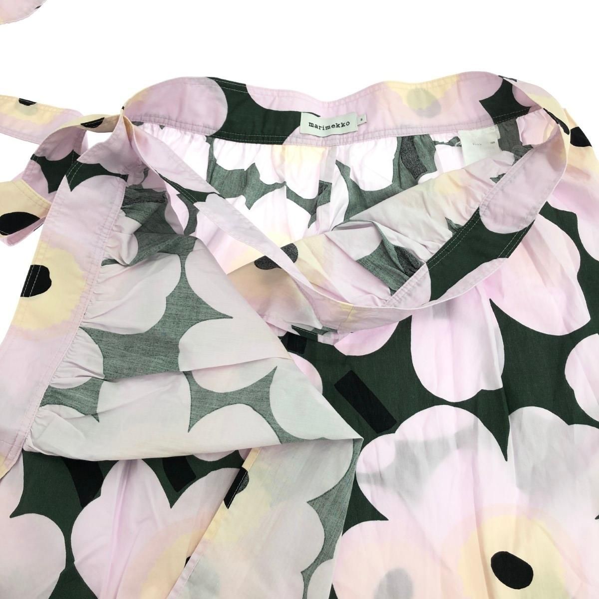 marimekko マリメッコ ロング巻きスカート サイズ:M ウニッコ/総柄