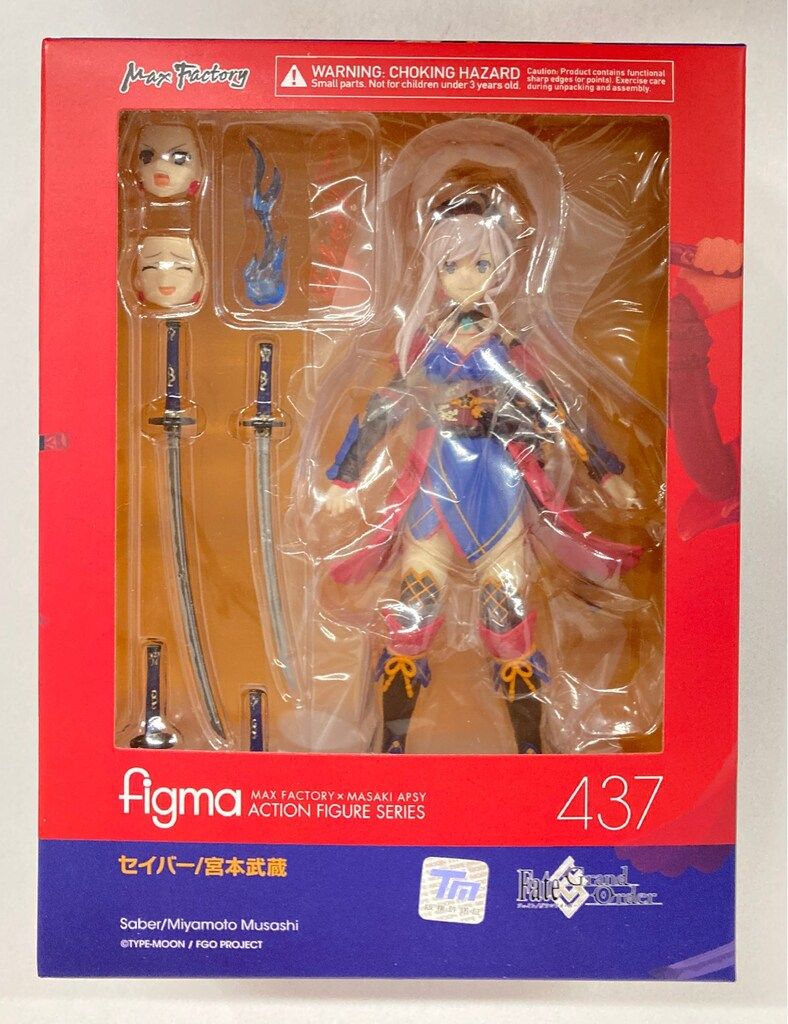 マックスファクトリー figma セイバー/宮本武蔵 437 - メルカリ