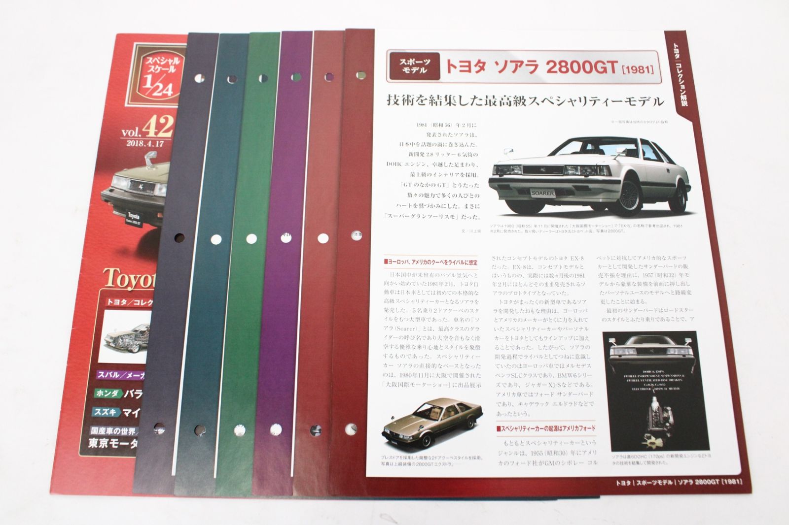 未開封 アシェット 国産名車コレクション 1/24 トヨタ ソアラ 2800GT