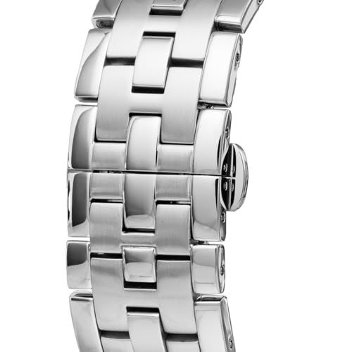  ハミルトン メンズ 腕時計 ジャズマスター ブラック文字盤 クォーツ 10気圧防水 シルバー 並行輸入品 腕時計(クォーツ) 腕時計(アナログ)