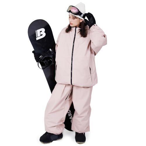ＢＯＡＲＤＥＥ ゆうちゃみ スノボウェア レディース パンツ スノーボードウェア ボーディー オーバーサイズシルエット ワイド 太め スキーウェア