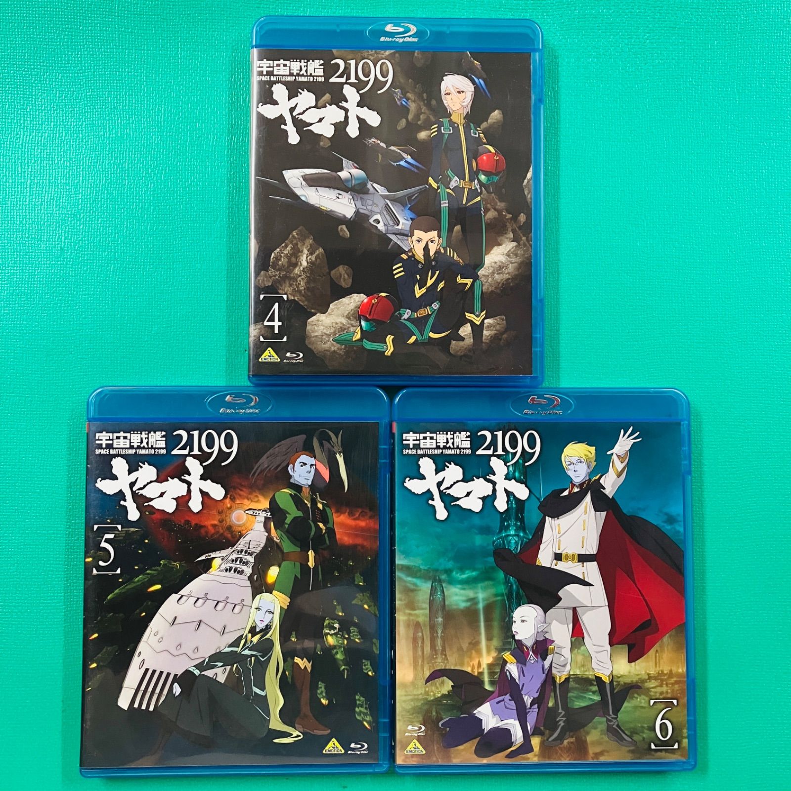 Disc美品 ブルーレイ3点セット】宇宙戦艦ヤマト2199 4巻 宇宙戦艦