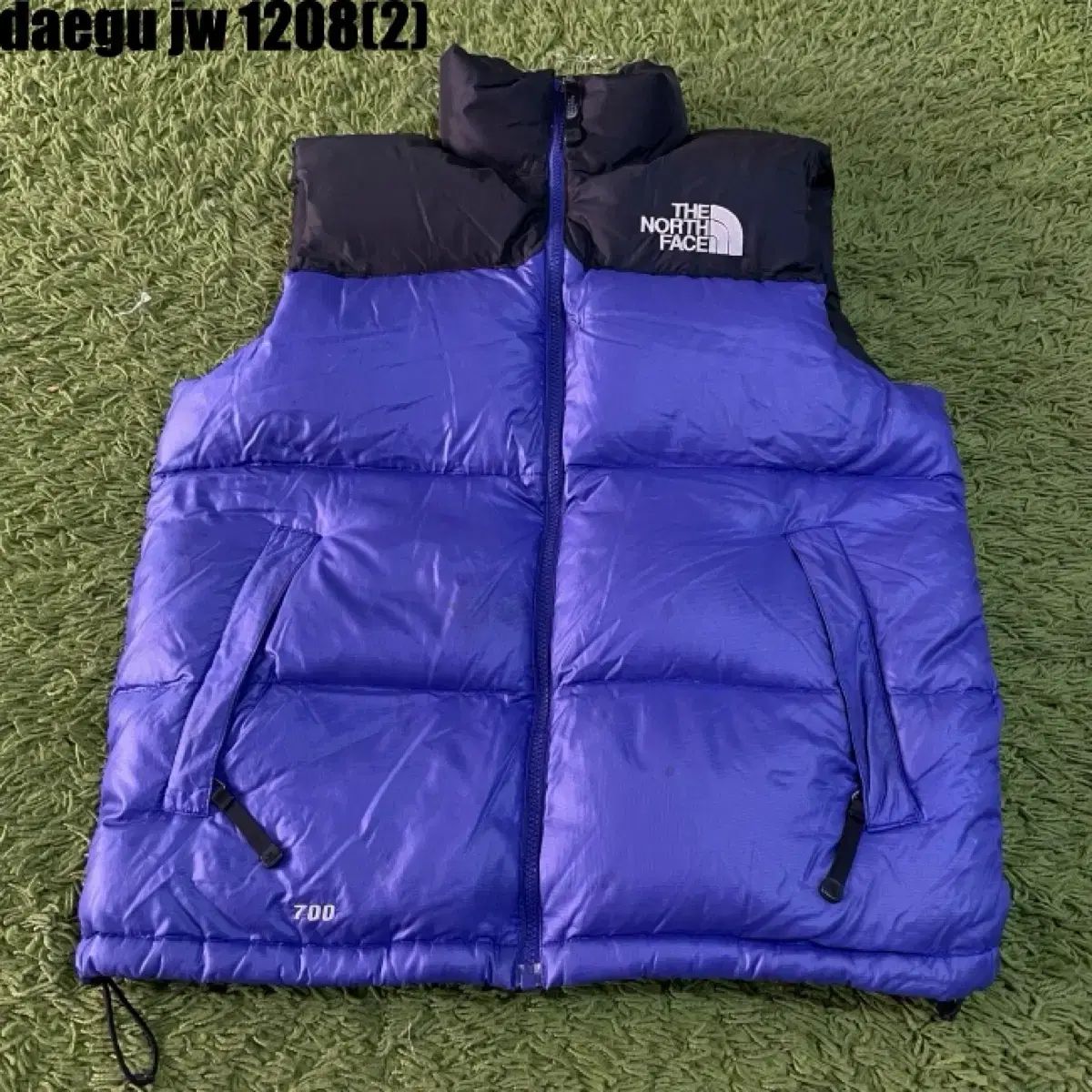 THE NORTH FACE ザノースフェイス ヌプシ 700 ダウンベスト PURPLE