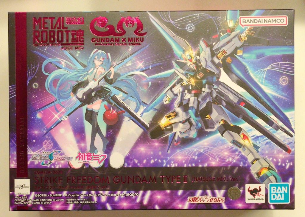 SIDE MS ストライクフリーダムガンダム弐式 初音ミク Ver. 未開封 楽天市場】10月発売予定 予約 SIDE MS ストライクフリーダムガンダム