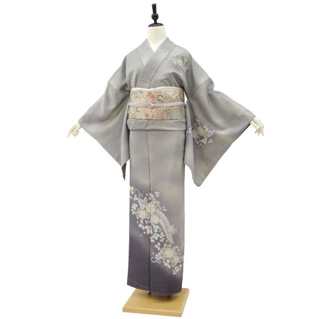 新古品】 訪問着 着物 未使用 正絹 桐屋 翠山工房 十日町 辻が花 絞り