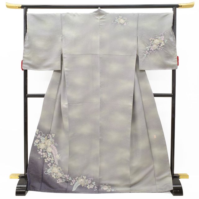 新古品】 訪問着 着物 未使用 正絹 桐屋 翠山工房 十日町 辻が花 絞り