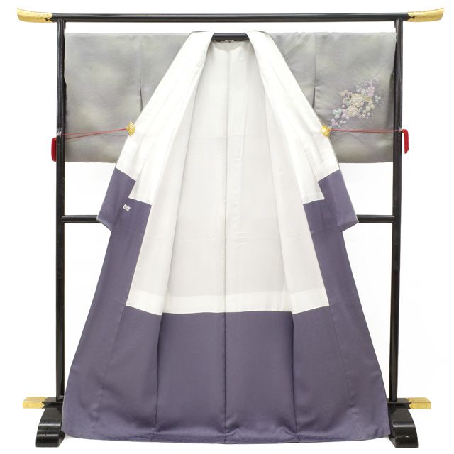 新古品】 訪問着 着物 未使用 正絹 桐屋 翠山工房 十日町 辻が花 絞り