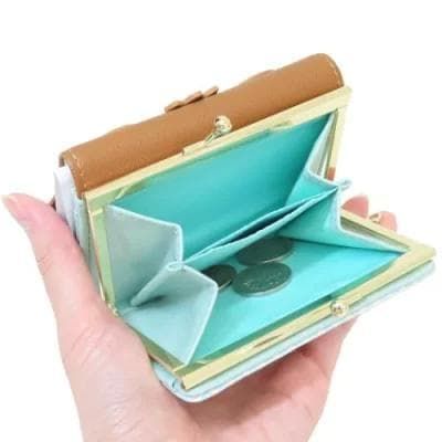 シュガーバニーズ くろうさ 財布 ダイカット 口金財布 がま口 三つ折り