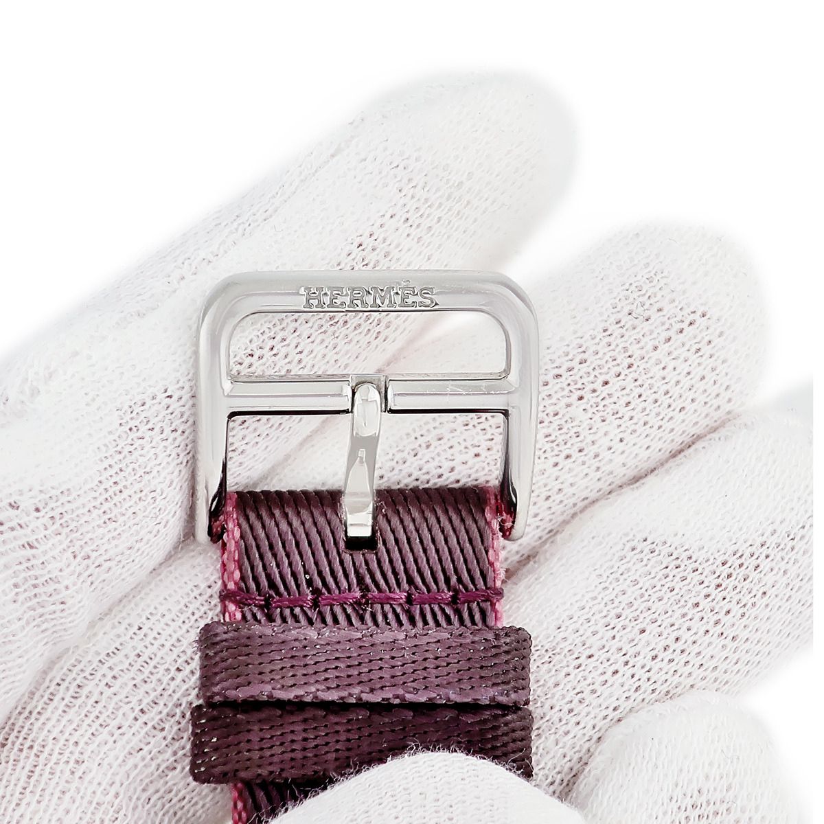 エルメス アップルウォッチ用ナイロンベルト 38-41mm ピンク - メルカリ