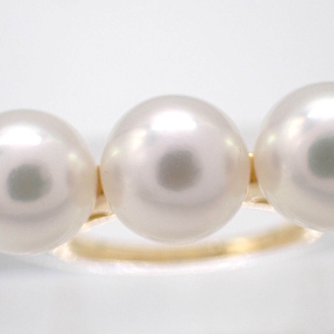 田崎真珠 タサキ TASAKI バランス エラ あこや パール 真珠 6号 指輪