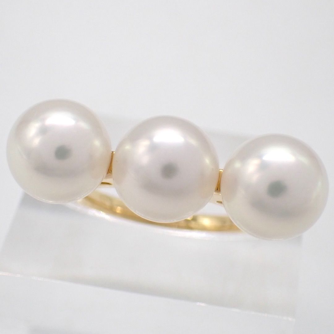 田崎真珠 タサキ TASAKI バランス エラ あこや パール 真珠 6号 指輪