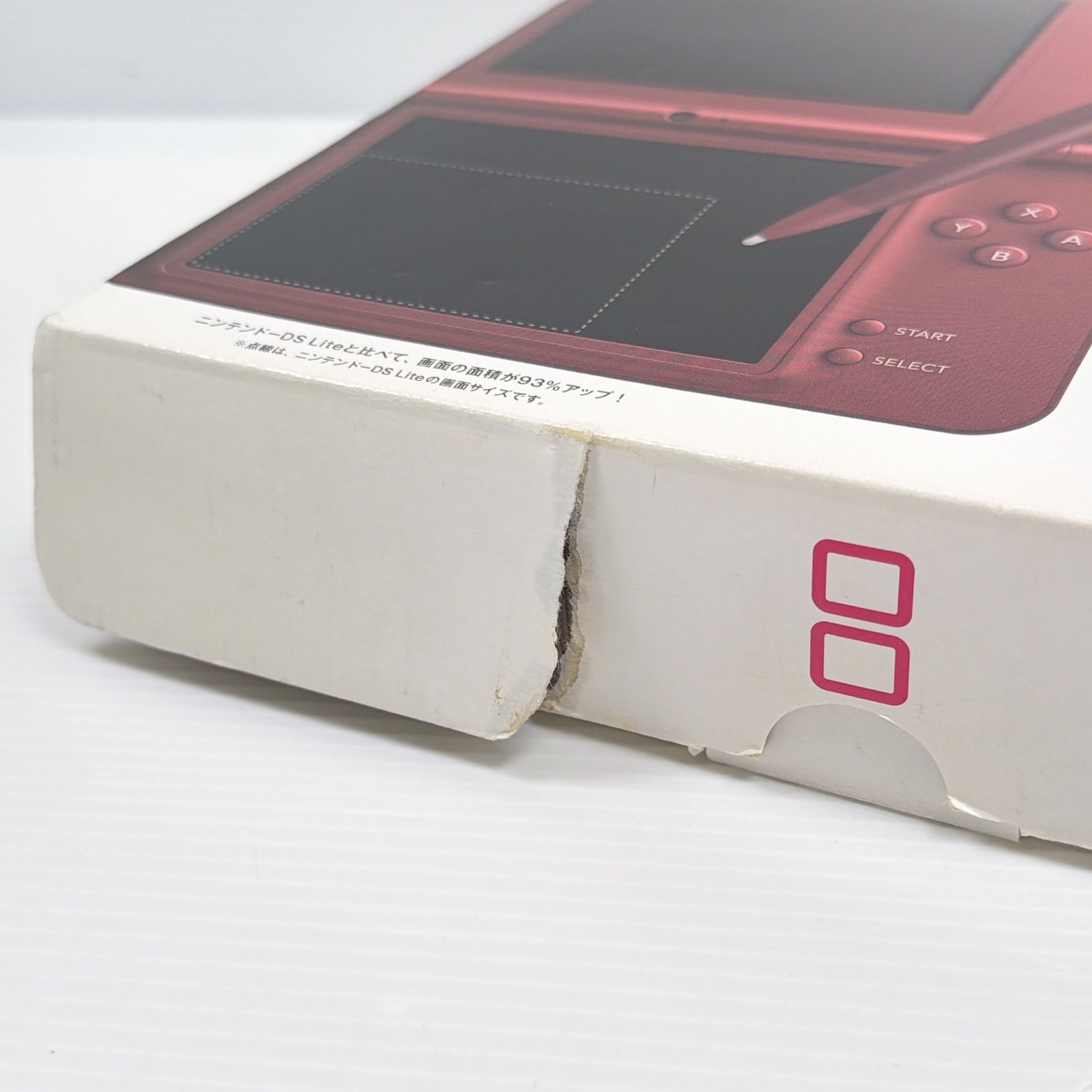 極美品 ニンテンドー DSiLL ワインレッド 遊べるセット 動作確認済み