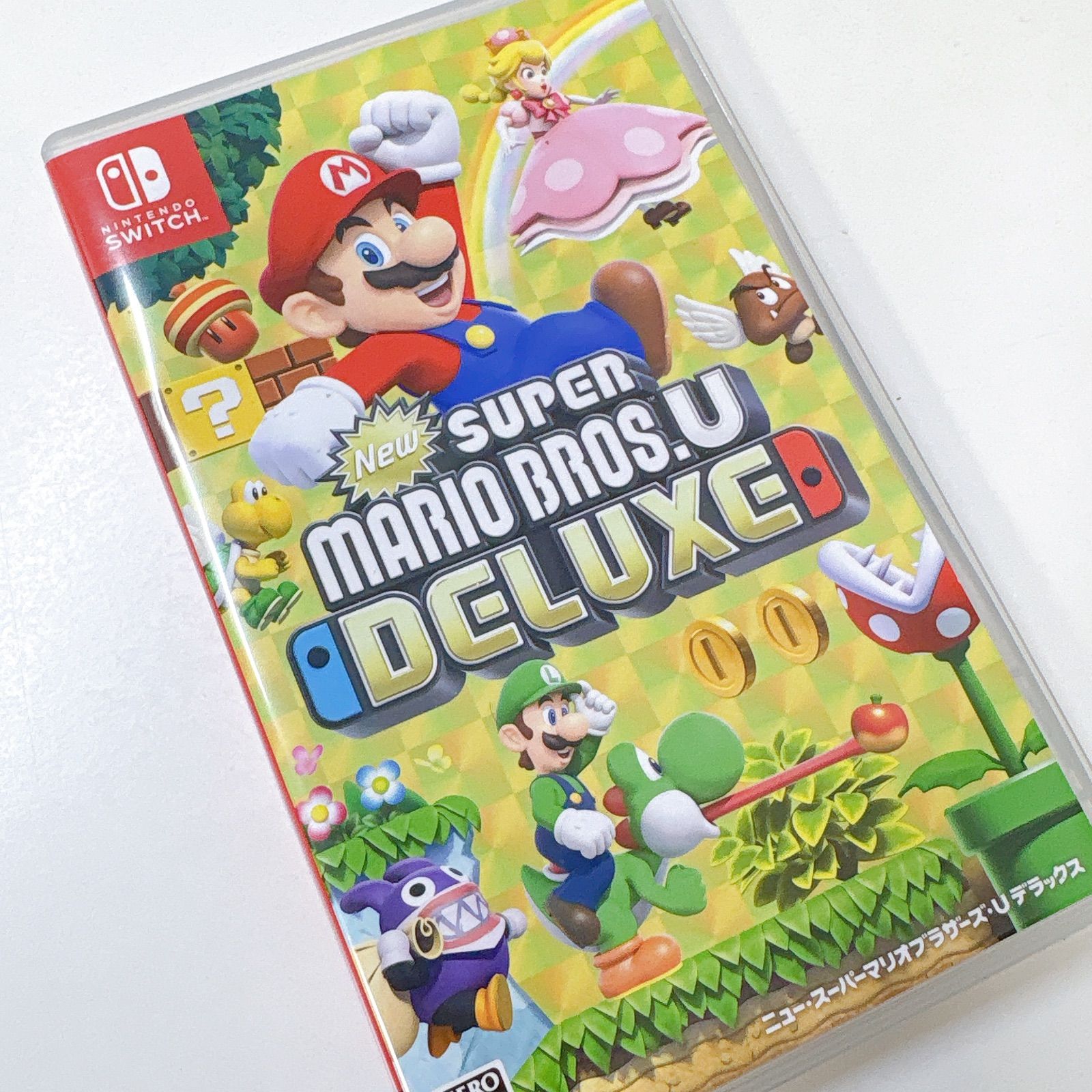 任天堂スイッチ ソフト☆ スーパーマリオ ブラザーズU デラックス