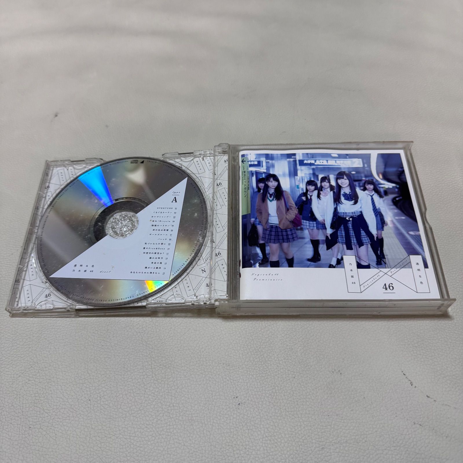  乃木坂46 透明な色 Type-A 邦楽 CD