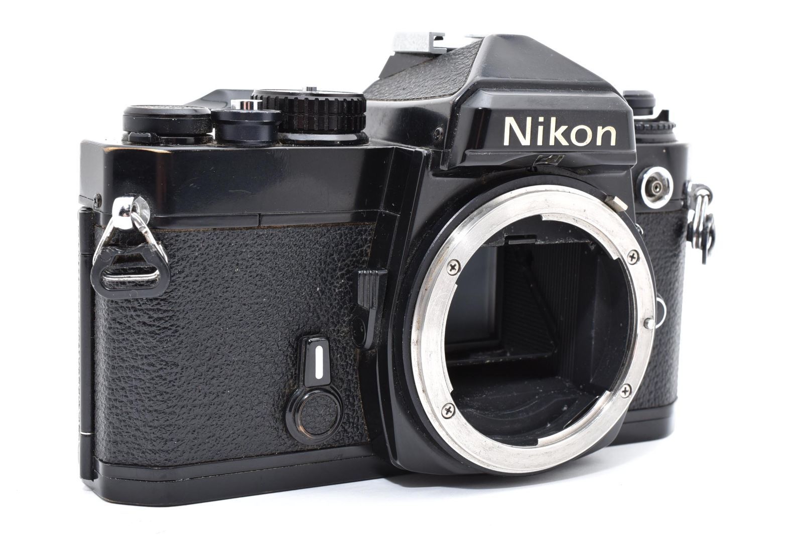  並品 Nikon ニコン FE ボディ ブラック 一眼レフカメラ(フィルム) フィルムカメラ
