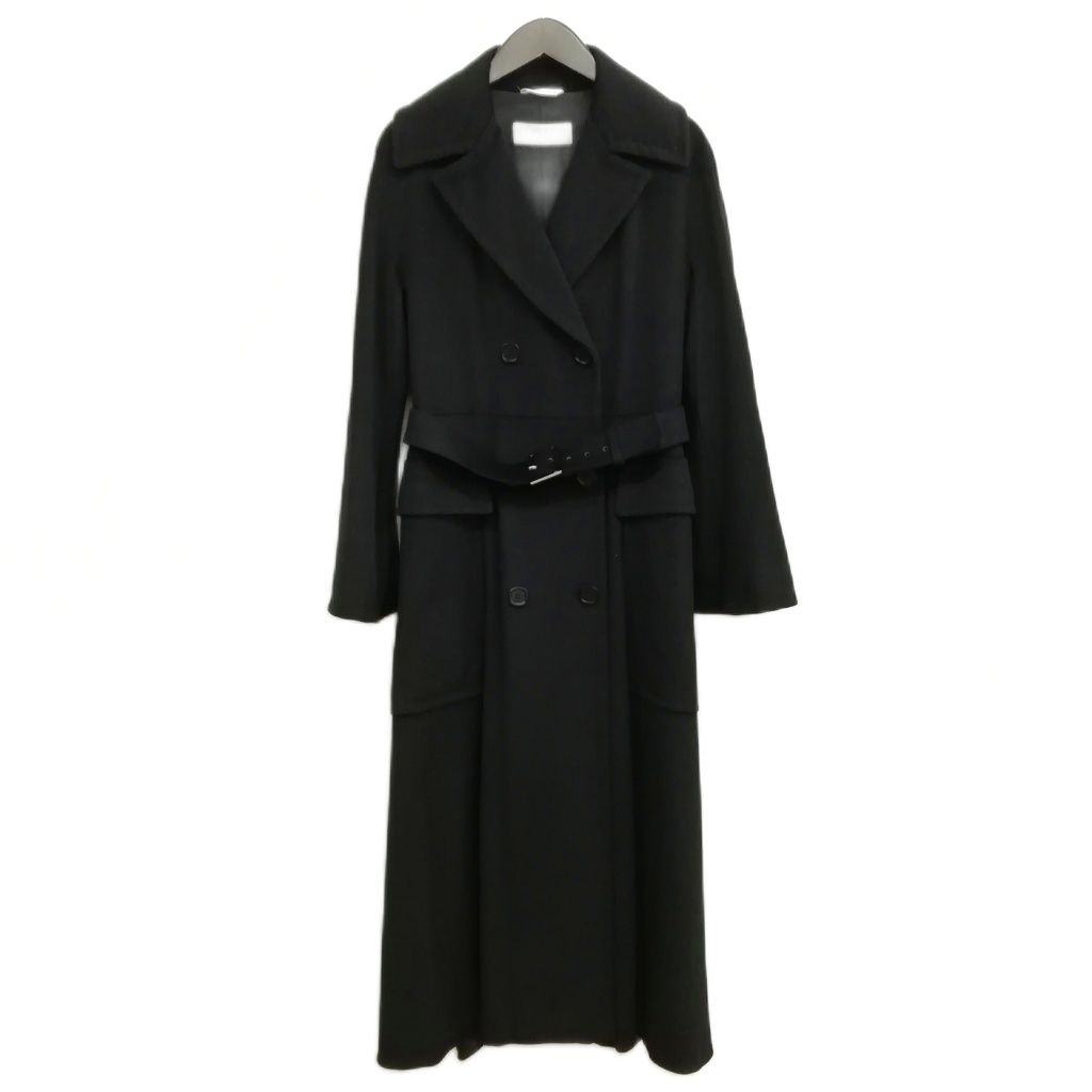 マックスマーラ MAX MARA ウール ロング コート ダブルブレスト