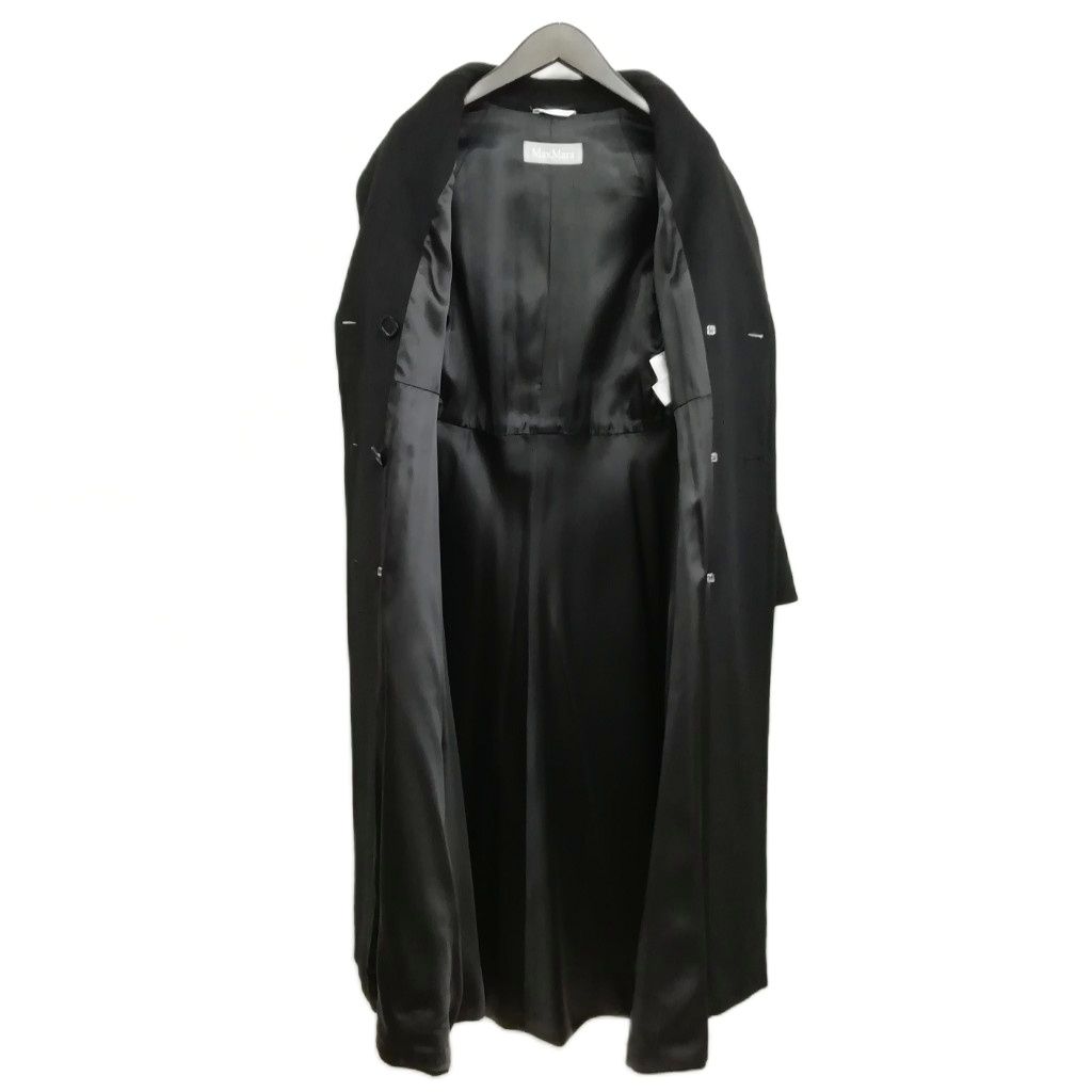 マックスマーラ MAX MARA ウール ロング コート ダブルブレスト