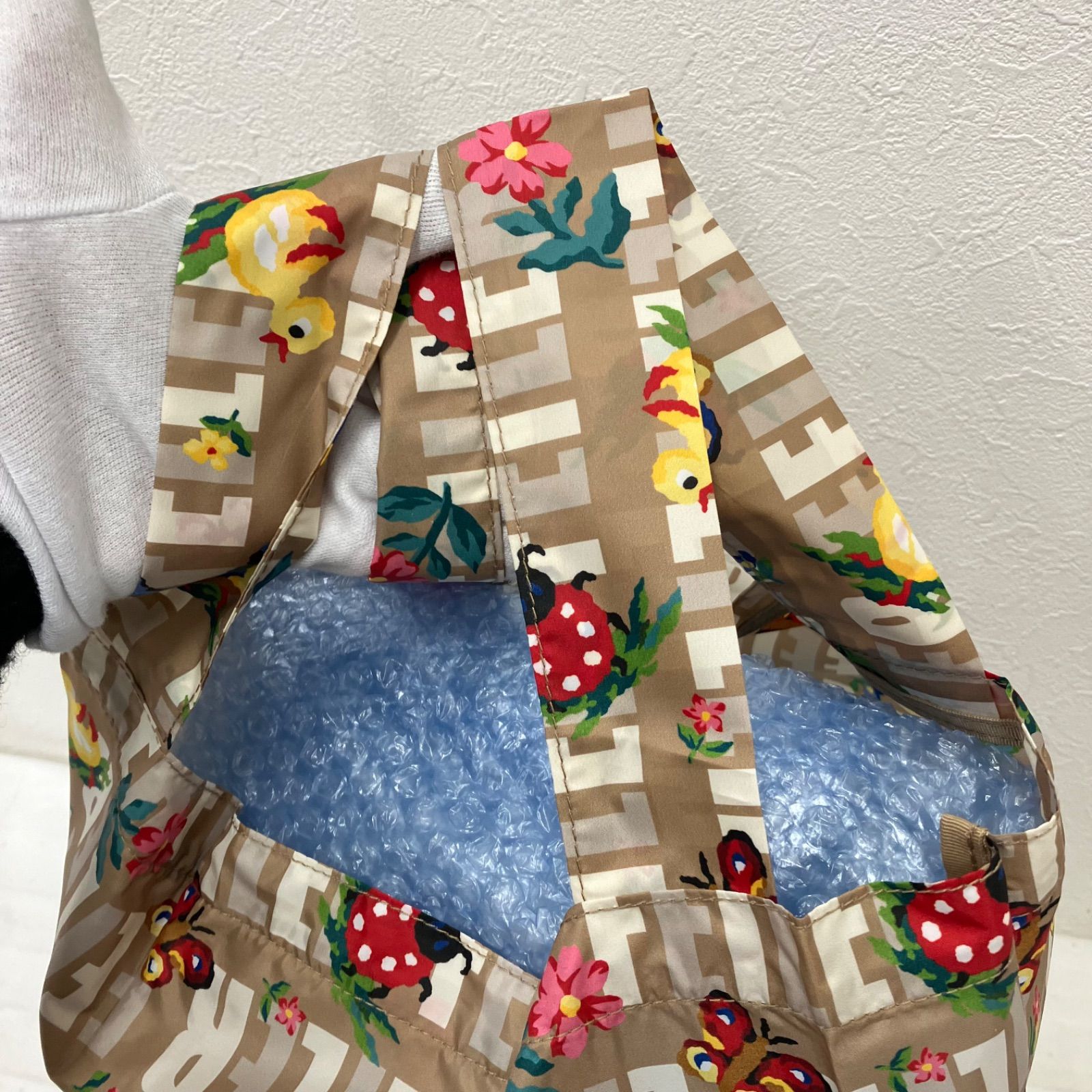 8283 良品 FEILER feiler フェイラー ハイジ エコバッグ 折りたたみ