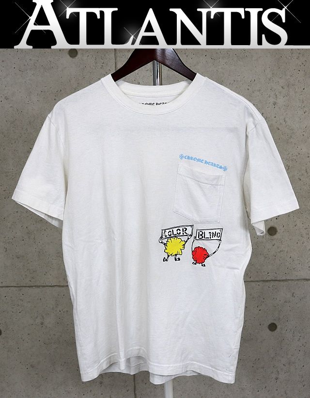 CHROME HEARTS クロムハーツ PPO RETRO CYCLE Tシャツ 半袖 メンズ size L 白 101617